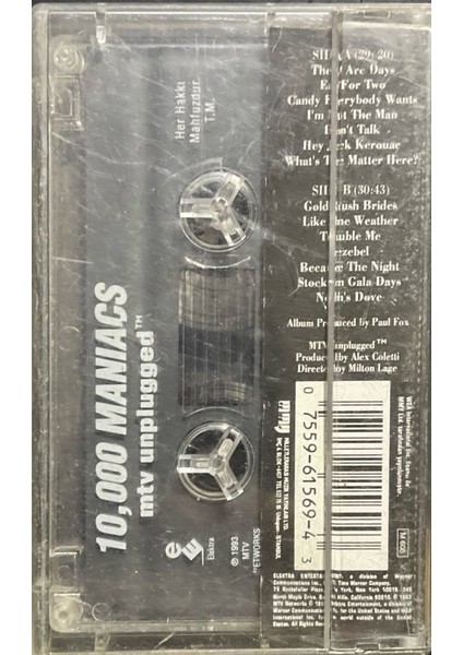 10.000 Maniacs Mtv Unplugged Kaset fiyatları