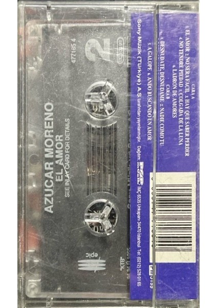 Azucar Moreno El Amor Kaset