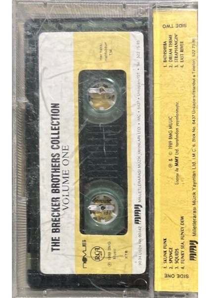 The Brecker Brothers Collection Volume One Kaset fiyatları