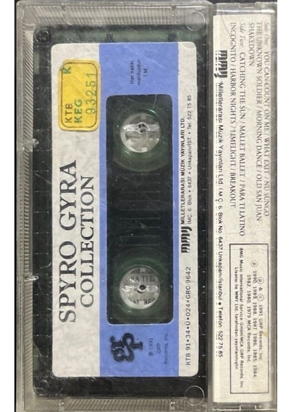 Sypro Gyra Collection Kaset fiyatları