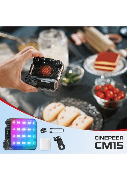 Zhıyun Cınepeer CM15 Mini LED