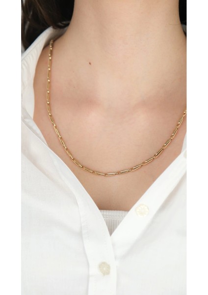 14 Ayar Altın Sade Zincir Kolye 778 fiyatları