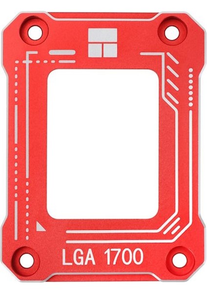 Intel Lga 1700 Soketli Işlemciler Için Kırmızı Güçlendirme Kiti (Tf7 Termal Macun Dahildir) (Lga 17XX-BCF-RED)