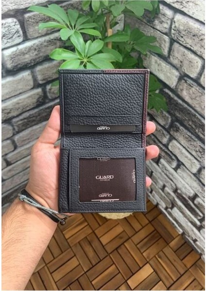 Deri Mat Yeşil/lacivert Erkek Cüzdanı (T1367)