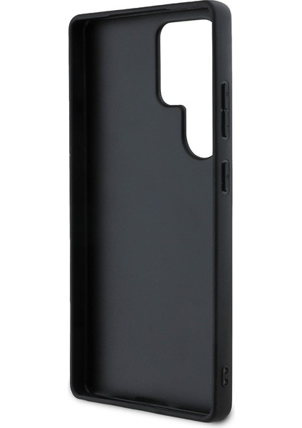 Samsung Galaxy S25 Ultra Kılıf Lisanslı Kartlıklı 3D Yazılı Repeat Texture Pattern Kapak Kahverengi fırsatları