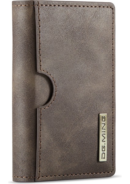 Dg.mıng M6 Serisi Rfıd Engelleme Cüzdan Çok Katmanlı Kart Tutucu Bozuk Para Cüzdanı Çanta (Yurt Dışından)