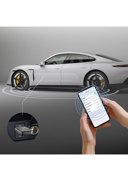 Wireless Transmitter Adaptör Lenyes LCP01 USB Bluetooth 5.0 Siyah