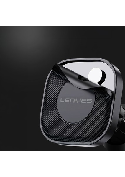 CR193 Havalandırma Tasarım Magnetik Araç Telefon Tutucu Siyah fırsatları