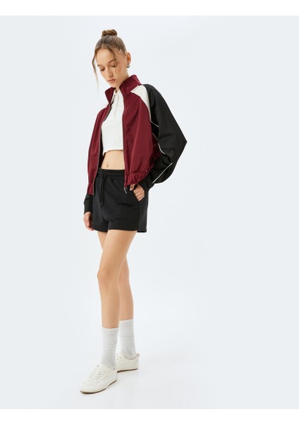 Siyah Kadın Şort 5SAL40056IK