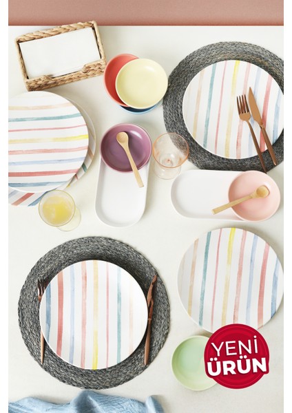 Soft Line Çeyiz Seti 14 Parça 6 Kişilik 22321