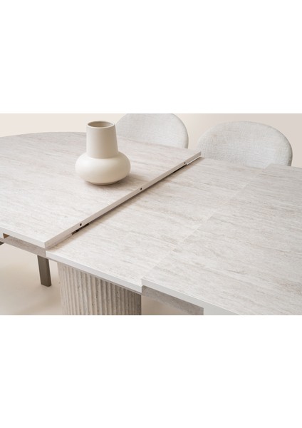 Milano Açılır Mdf Masa+6 Sandalye fırsatları