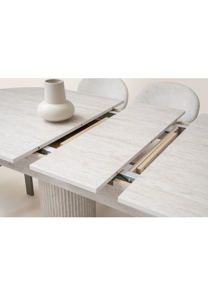 Milano Açılır Mdf Masa+6 Sandalye indirimleri