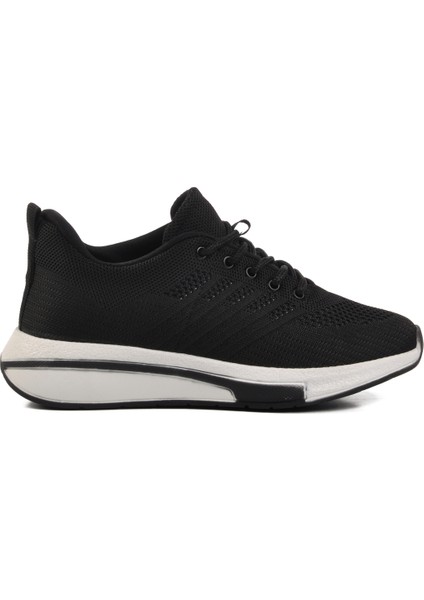 Siyah Fileli Unisex Spor Ayakkabı Molen 118 G