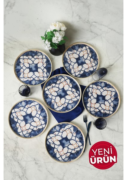 Wave Flow Nordic Servis Tabağı 28 cm 6 Adet 22750