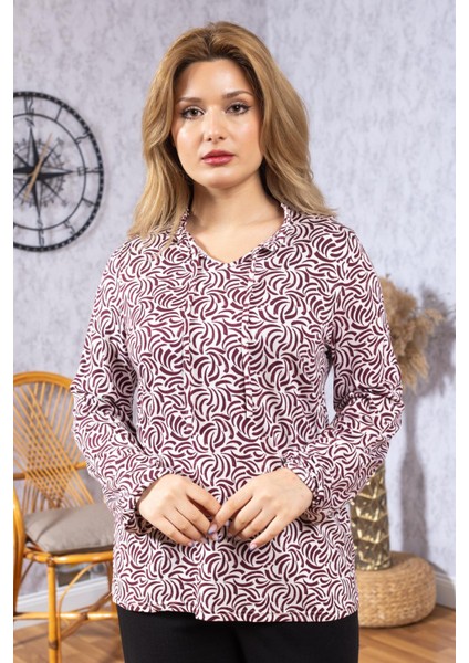 Yeni Model Yüksek Kalite Orta Yaş Anne Penye Bluz 6515 fiyatları