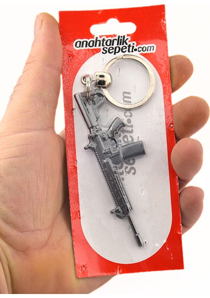 Tüfek Rifle Anahtarlık M-16 - Mat Siyah indirimleri
