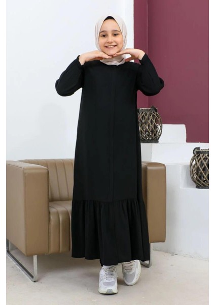 Çocuk Lale Ferace Siyah fiyatları