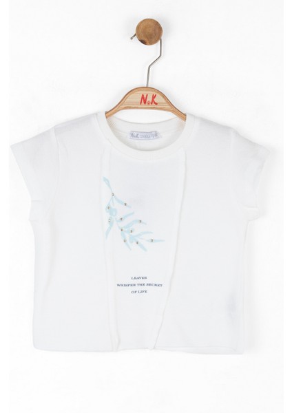 Dikiş Detaylı Baskılı Body