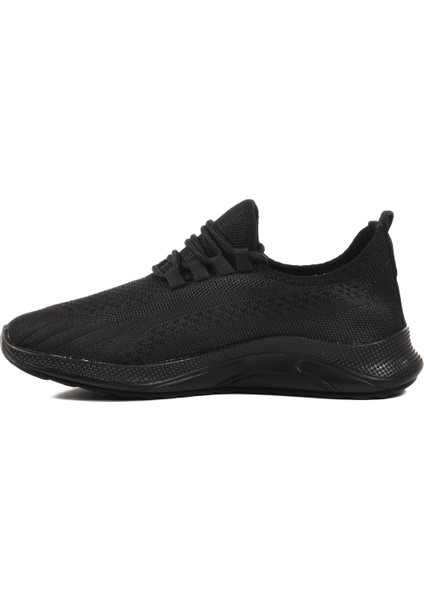 Siyah Fileli Unisex Spor Ayakkabı Pına 101 G