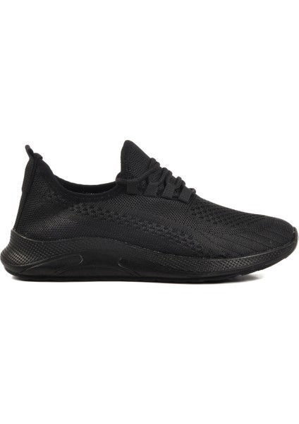Siyah Fileli Unisex Spor Ayakkabı Pına 101 G