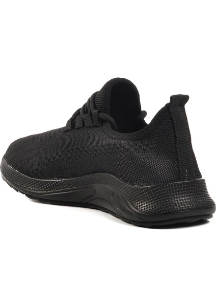 Siyah Fileli Unisex Spor Ayakkabı Pına 101 G