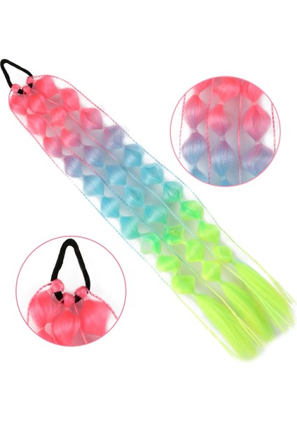 Balon Örgülü Lastikli At Kuyruğu - A cm13