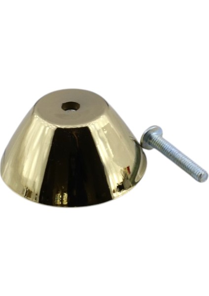 Mobilya Mutfak Dolap Dolabı Çekmece Kulpu Kulbu Plastik Altın Tek Vidalı Kulp Düğme Gold modelleri