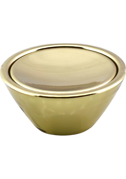 Mobilya Mutfak Dolap Dolabı Çekmece Kulpu Kulbu Plastik Altın Tek Vidalı Kulp Düğme Gold fırsatları