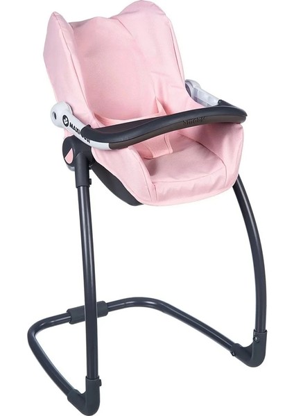 Maxi - Cosi 3 Özellikli Oyuncak Bebek Mama Sandalyesi Pembe Oyuncak Bebek Dahil Değildir