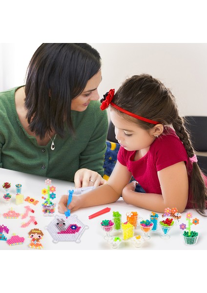 3000 Kutu Stili Sihirli Su Yapışkan Boncuk Oyuncakları Dıy Aquabeads El Yapımı Boncuk Oyuncak Eğitici Bulmaca Çocuklar Hama Aqua Boncuk Kızlar Erkekler Için (Yurt Dışından) fırsatları