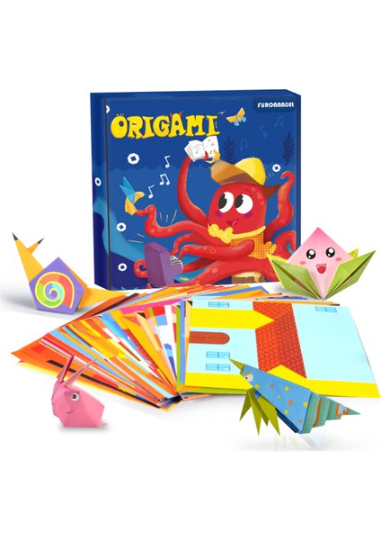 Çocuklar Için 3D Karikatür Origami Kağıt El Sanatları Eğitici Oyuncaklar (Yurt Dışından) fiyatları