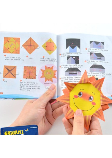 Çocuklar Için 3D Karikatür Origami Kağıt El Sanatları Eğitici Oyuncaklar (Yurt Dışından) fırsatları