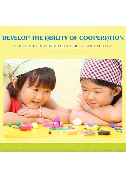 24COLORS14TOOLS Stili Renkler Polimer Kil Fimo Kendin Yap Yumuşak Kil Seti Kalıp El Sanatları Fırın Kil Blokları Montessori Erken Eğitim Oyuncakları Çocuklar Için (Yurt Dışından)