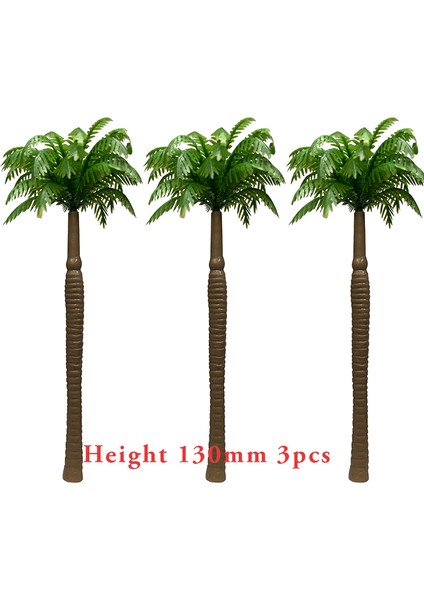 No.5 Tarzı Plastik Hindistan Cevizi Palmiye Ağacı Modeli Yağmur Ormanı Bitki Saksıları Bonsai El Sanatları (Yurt Dışından)