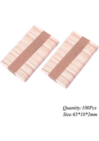 100 Adet Ms 65MM Tarzı Renkli Ahşap Dondurma Çubukları Doğal Ahşap Dondurma Çubukları Çocuklar Için El Sanatları Sanat Oyuncakları Dondurma Lolipop Kek Aracı Gyh (Yurt Dışından)