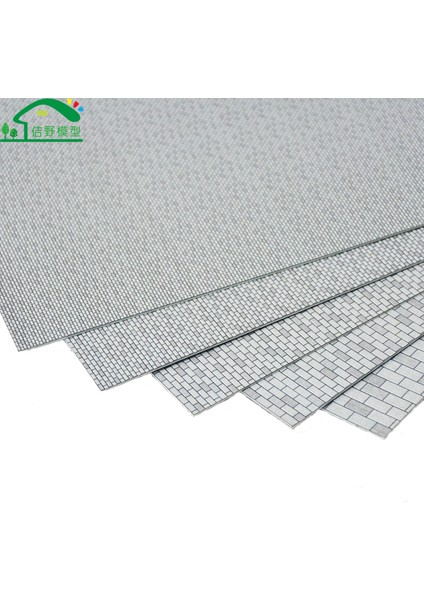 1 75 2 Adet Tarzı 29CM Mimarlık Kum Tablo Tren Ölçek Modeli Duvar Tuğla Plakaları Abs Dış Cephe Mini Model Malzemeleri (Yurt Dışından)