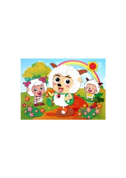 F02 Stili Eva 3D Etiketler 3D Yapıştırma Kağıt Çocuk El Yapımı Kendin Yap Malzemeler Çocuklar Kendin Yap Oyuncağı Bebek Anaokulu Bulmaca Oyuncak Stere Sticker (Yurt Dışından)