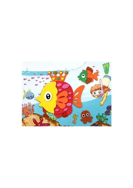 F03 Stili Eva 3D Etiketler 3D Yapıştırma Kağıt Çocuk El Yapımı Kendin Yap Malzemeler Çocuklar Kendin Yap Oyuncağı Bebek Anaokulu Bulmaca Oyuncak Stere Sticker (Yurt Dışından)