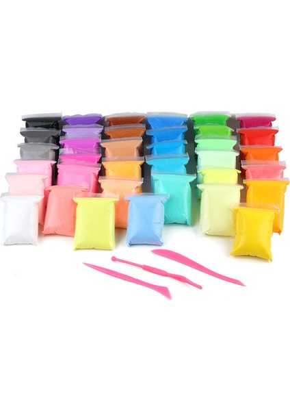 24 Renk Stili 36 Renkli Set Tüylü Süper Hafif Yumuşak Kil Çocuklar Kendin Yap Eğitici Oyuncaklar Hava Kurutmalı Parmak Kil Polimer Plastik Kil Oyuncak Hediye (Yurt Dışından) modelleri