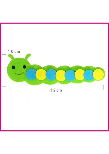 C Stili Montessori Matematik Oyuncakları Çocuk Oyunu Renk Sıralama Eğitimi Anaokulu El Yapımı Dokuma Kumaş Erken Öğrenme Eğitim Çocuk Oyuncakları (Yurt Dışından)