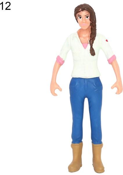 No.12 Tarzı Işçi Çiftçi Aksiyon Figürü Pvc Insan Modeli Simülasyon Figürü Kalıp Dekor Peyzaj Dıy Aksesuar Oyuncaklar Çocuklar Çocuklar Hediye Için (Yurt Dışından)