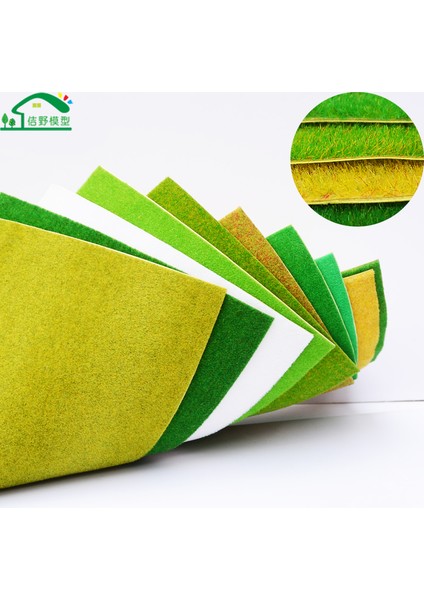 R134 1 Rulo Tarzı Mimarlık Tren Demiryolu Yeşil Naylon Toz Halı Model Çimleri Ho N Ölçek Çimen Sahası Peyzaj Döşemeleri Malzemeleri 41*100CM - E-Ticaret Için Uygun (Yurt Dışından)