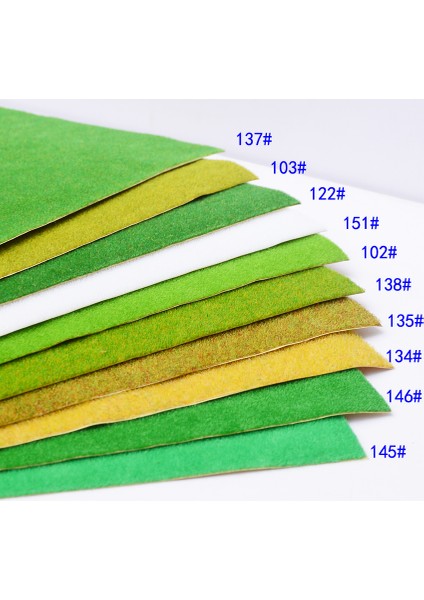 R134 1 Rulo Tarzı Mimarlık Tren Demiryolu Yeşil Naylon Toz Halı Model Çimleri Ho N Ölçek Çimen Sahası Peyzaj Döşemeleri Malzemeleri 41*100CM - E-Ticaret Için Uygun (Yurt Dışından)