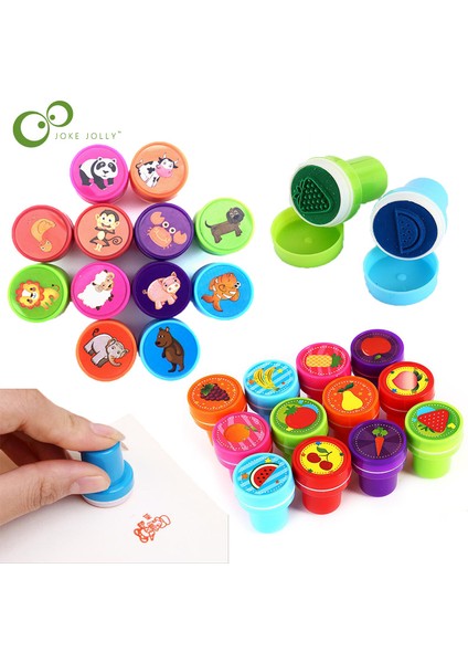 48RENKLI OPP5STAMP Stili Çocuklar Için Karikatür Renkli Kağıt Katlama ve Kesme Oyuncak Damga Oyuncakları Çocuklar Anaokulu Sanat El Sanatları Dıy Eğitim Oyuncakları (Yurt Dışından)