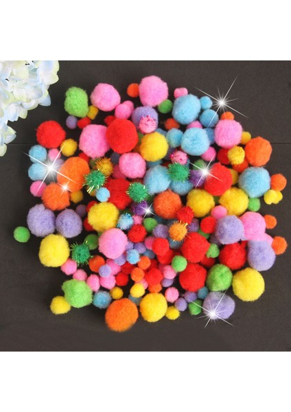 15MM 150 Adet Tarzı El Yapımı Sanat Için Yumuşak Peluş Topu Püsküller - Çocuklar Için Eğlenceli El Sanatları Oyuncakları (Yurt Dışından) fiyatları
