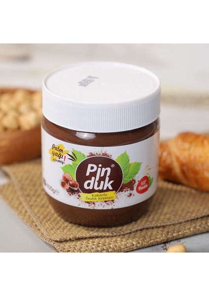Kakaolu Fındık Kreması, Glutensiz, Palm Yağı İçermez 400 gr
