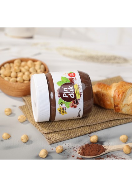 Kakaolu Fındık Kreması, Glutensiz, Palm Yağı İçermez 400 gr