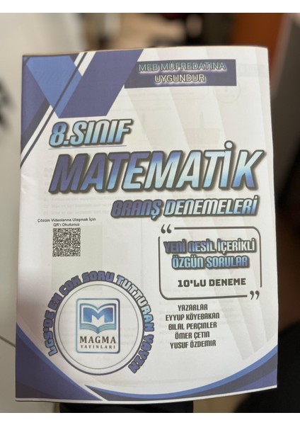 8.sınıf Matematik Branş Denemeleri