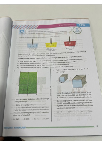 8.sınıf Matematik Branş Denemeleri