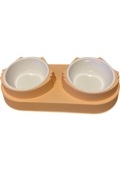 Renkli 2 Li Kedi Köpek Mama Kabı